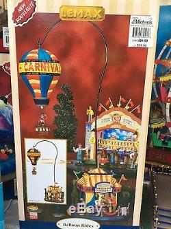Village collectibles by Lemax, Mr Christmas and Dept 56
