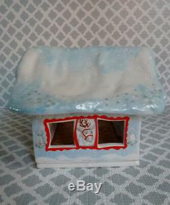 Villeroy & Boch Porcelain Nordpol Christmas SANTA'S REINDEER BARN Original Box