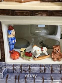 Villeroy & Boch Toy's Village Toy Shop Porcelain Tealight House with Tags