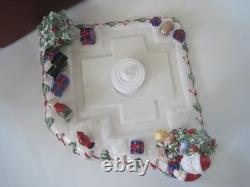 Villeroy & Boch Village Tea Light Santa's Decolights Children Birds House Trees