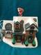 Vintage 2001 Starbucks Christmas Sumatra Coffee Lighted House Works Tested Santa