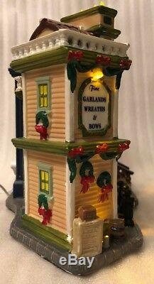 Vintage 2005 Lemax Carole Towne Collection Holiday Treasures Christmas Shops