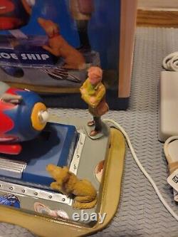 Vintage 2011 Rare Lemax Ride the Space Ship Carnival Accessory #14341 With Box
