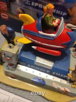 Vintage 2011 Rare Lemax Ride the Space Ship Carnival Accessory #14341 With Box