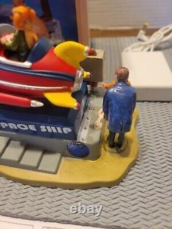 Vintage 2011 Rare Lemax Ride the Space Ship Carnival Accessory #14341 With Box