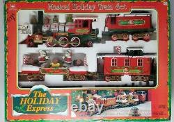 Vintage Animated The Holiday Express Musical Holiday Train Set (1996)