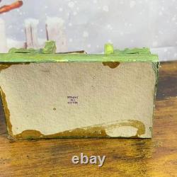 Vintage Christmas Village Paper Cardboard Putz House Japan LARGE LAKKIE 1930's