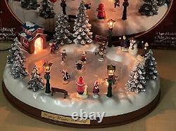 Vintage Collectible Ye Old Skating Pond Happy Winter Holiday