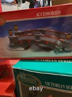 Vintage DICKENS COLLECTABLES Towne Series/victorian series 1997 Large lot of 8