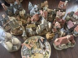 Vintage David Winter Cottages Collection Large Lot 23 pieces