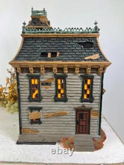Vintage Dept. 56 Snow Village Mordecai Mansion Halloween 4025337 RETiRED