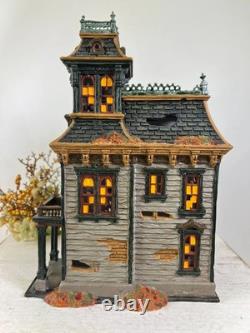 Vintage Dept. 56 Snow Village Mordecai Mansion Halloween 4025337 RETiRED