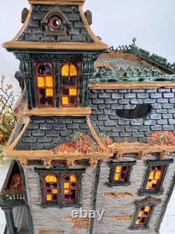 Vintage Dept. 56 Snow Village Mordecai Mansion Halloween 4025337 RETiRED