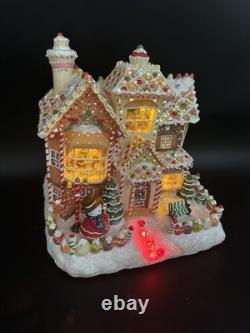 Vintage Fiber Optic Gingerbread House Sam's Club Christmas Holiday Collection
