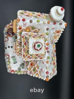 Vintage Fiber Optic Gingerbread House Sam's Club Christmas Holiday Collection