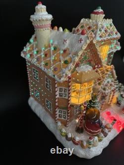 Vintage Fiber Optic Gingerbread House Sam's Club Christmas Holiday Collection