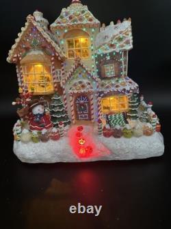 Vintage Fiber Optic Gingerbread House Sam's Club Christmas Holiday Collection