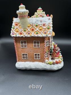 Vintage Fiber Optic Gingerbread House Sam's Club Christmas Holiday Collection