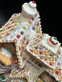 Vintage Fiber Optic Gingerbread House Sam's Club Christmas Holiday Collection