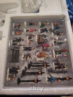 Vintage Kirkland Signature 40-Piece Lighted Victorian Village