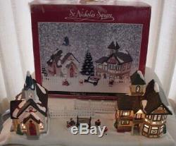 Vintage Kohl's Christmas ST. NICHOLAS SQUARE VILLAGE Bundle HUGE Lot