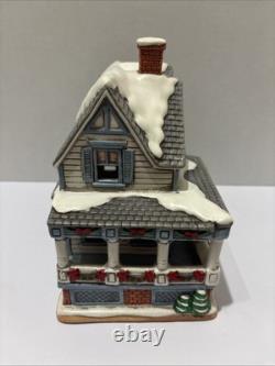 Vintage Lefton Lakehurst Colonial Village House 2548 Of 4500 Limited Ed 1992