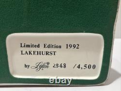 Vintage Lefton Lakehurst Colonial Village House 2548 Of 4500 Limited Ed 1992