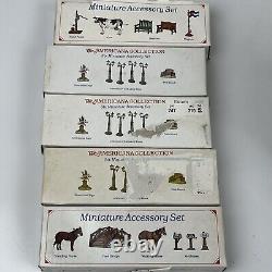 Vintage Liberty Falls Americana Collection Village Houses People All In Boxes