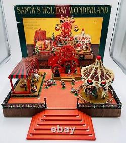 Vintage Maisto Santa's Holiday Wonderland Christmas Animated Musical Display