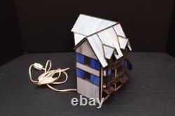 Vitreville Forma Vitrum Stained Glass Lamp Light Thompson's Drug Store Ltd Ed