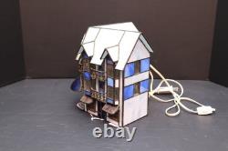 Vitreville Forma Vitrum Stained Glass Lamp Light Thompson's Drug Store Ltd Ed