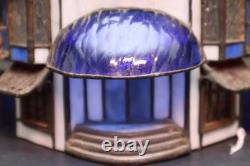 Vitreville Forma Vitrum Stained Glass Lamp Light Thompson's Drug Store Ltd Ed