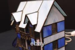 Vitreville Forma Vitrum Stained Glass Lamp Light Thompson's Drug Store Ltd Ed