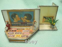 Vtg 1996 Amazze Hershey's Lighted Stained Glass The Chocolate Shoppe Town Ltd Ed