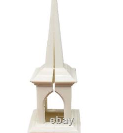 Vtg 50s Noma Lites Musical Light Up Christmas Church Works Plays Silent Night