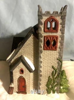 Vtg Dep56 Dickens Village Series Norman Church #1023/3500 Ltd Edition 1986