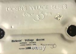 Vtg Dep56 Dickens Village Series Norman Church #1023/3500 Ltd Edition 1986