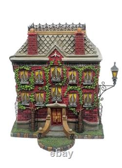 Vtg Depart 56 Storybook Village Light Up Madeline's Old House In Paris Figures