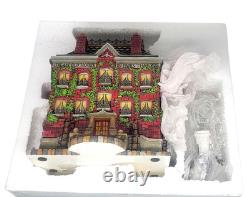Vtg Depart 56 Storybook Village Light Up Madeline's Old House In Paris Figures