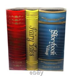 Vtg Depart 56 Storybook Village Light Up Madeline's Old House In Paris Figures