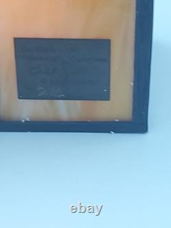 Vtg Miller's Mill Forma Vitrum Stained Glass Houses With Box