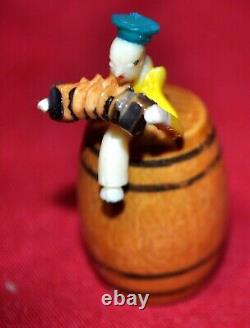 Vtg Occupied Japan Miniature Set Of Ragtime Band Figures Christmas Putz Village