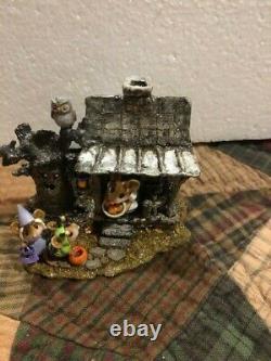 WEE FOREST FOLK Collectible M-344 HALLOWEEN NIGHT Estate Sale-Read (P)