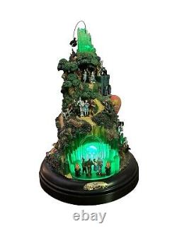 WIZARD OF OZ MOUNTAIN Hawthorne Village Masterpiece Ed Musical Turns Light READ