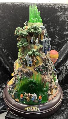 WIZARD OF OZ MOUNTAIN Hawthorne Village Masterpiece Ed Musical Turns Light READ