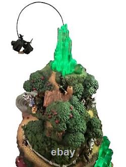 WIZARD OF OZ MOUNTAIN Hawthorne Village Masterpiece Ed Musical Turns Light READ