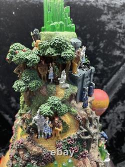 WIZARD OF OZ MOUNTAIN Hawthorne Village Masterpiece Ed Musical Turns Light READ