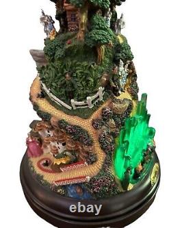 WIZARD OF OZ MOUNTAIN Hawthorne Village Masterpiece Ed Musical Turns Light READ