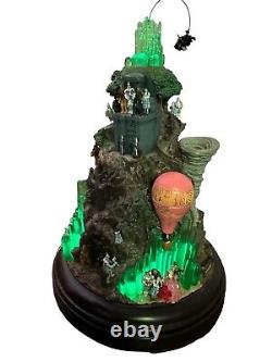 WIZARD OF OZ MOUNTAIN Hawthorne Village Masterpiece Ed Musical Turns Light READ