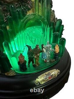 WIZARD OF OZ MOUNTAIN Hawthorne Village Masterpiece Ed Musical Turns Light READ